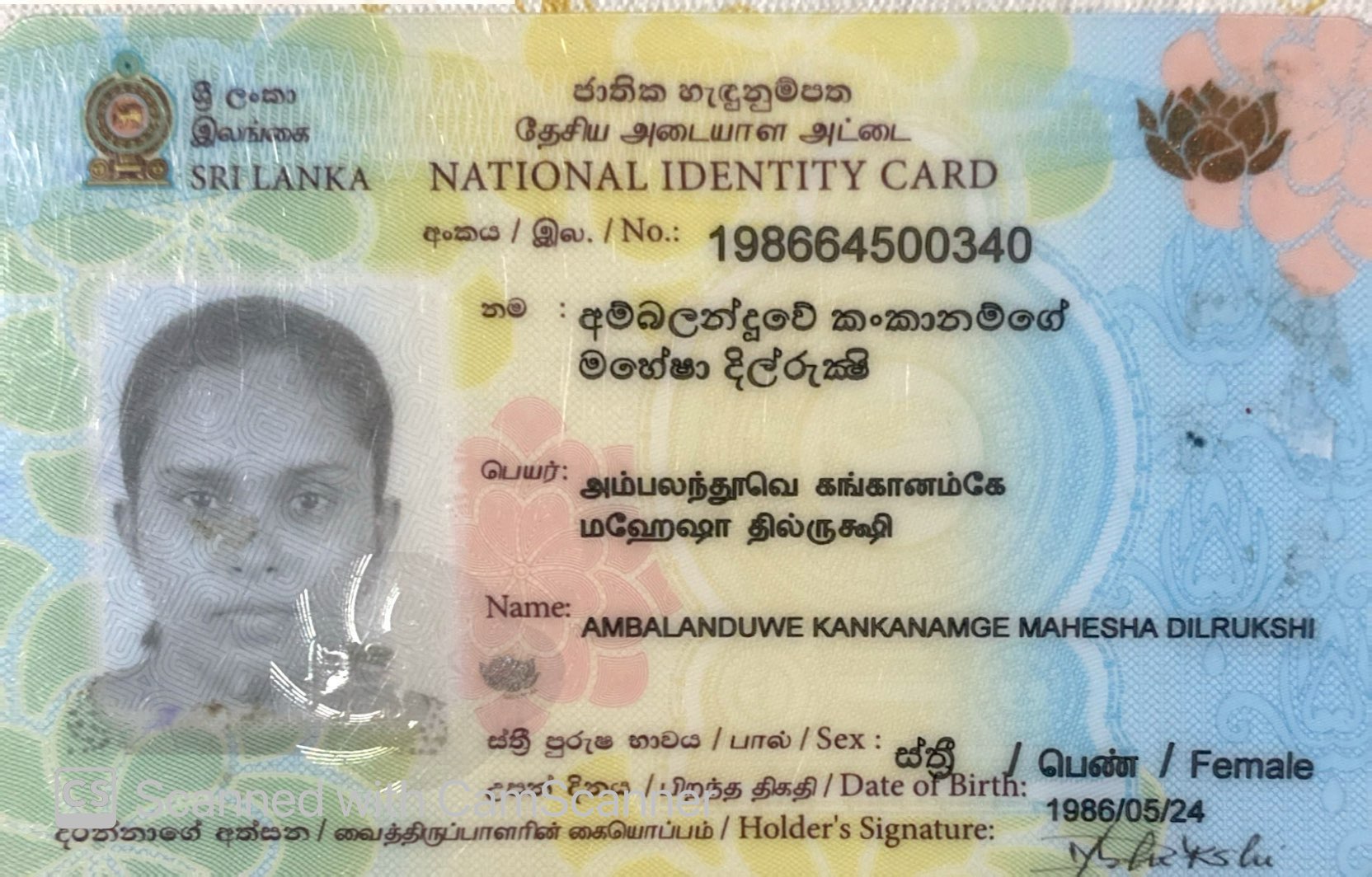 Front image